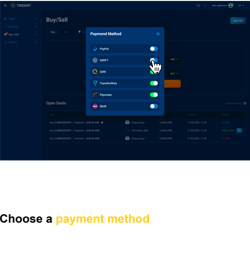 choose payment method